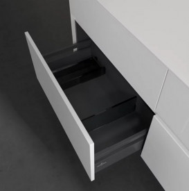 Тумба под раковину Villeroy & Boch Collaro 140х50 см ДСП матовый белый C04700MS