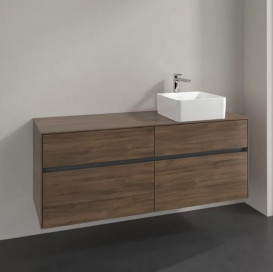 Тумба под раковину Villeroy & Boch Collaro 140х50 см ДСП дуб аризона C04700VH