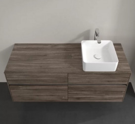 Тумба под раковину Villeroy & Boch Collaro 140х50 см ДСП каменный дуб C04700RK