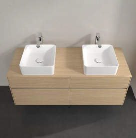 Тумба під раковину Villeroy & Boch Collaro 140х50 см ДСП північний дуб C04800VJ