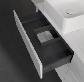 Тумба под раковину Villeroy & Boch Collaro 140х50 см ДСП белое дерево C04800E8