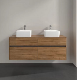 Тумба под раковину Villeroy & Boch Collaro 140х50 см ДСП дуб канзас C04800RH