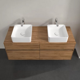 Тумба под раковину Villeroy & Boch Collaro 140х50 см ДСП дуб канзас C04800RH