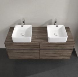 Тумба под раковину Villeroy & Boch Collaro 140х50 см ДСП каменный дуб C04800RK