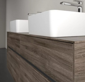 Тумба под раковину Villeroy & Boch Collaro 140х50 см ДСП каменный дуб C04800RK