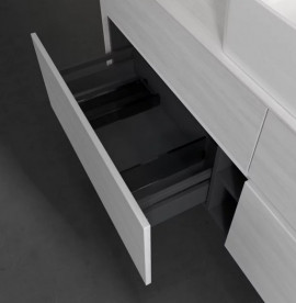 Тумба під раковину Villeroy&Boch Collaro 160х50 см ДСП біле дерево C04900E8