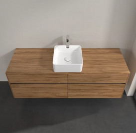 Тумба під раковину Villeroy & Boch Collaro 160х50 см ДСП дуб канзас C04900RH