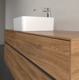Тумба під раковину Villeroy & Boch Collaro 160х50 см ДСП дуб канзас C04900RH