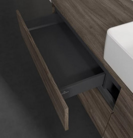 Тумба під раковину Villeroy & Boch Collaro 160х50 см ДСП кам'яний дуб C04900RK