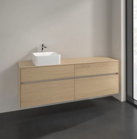 Тумба под раковину Villeroy & Boch Collaro 160х50 см ДСП северный дуб C05000VJ