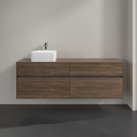 Тумба під раковину Villeroy & Boch Collaro 160х50 см ДСП дуб аризона C05000VH