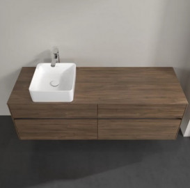 Тумба під раковину Villeroy & Boch Collaro 160х50 см ДСП дуб аризона C05000VH