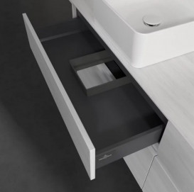 Тумба под раковину Villeroy & Boch Collaro 160х50 см МДФ белое дерево C05000E8