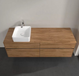 Тумба под раковину Villeroy & Boch Collaro 160х50 см ДСП дуб канзас C05000RH