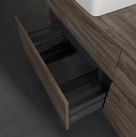Тумба под раковину Villeroy & Boch Collaro 160х50 см ДСП каменный дуб C05000RK