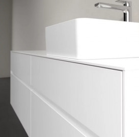 Тумба под раковину Villeroy & Boch Collaro 160х50 см ДСП матовый белый C05100MS