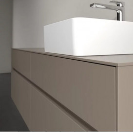 Тумба під раковину Villeroy & Boch Collaro 160х50 см ДСП сірий трюфель C05100VG