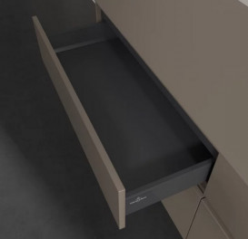 Тумба під раковину Villeroy & Boch Collaro 160х50 см ДСП сірий трюфель C05100VG