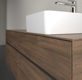 Тумба під раковину Villeroy & Boch Collaro 160х50 см ДСП дуб аризона C05100VH