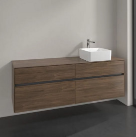 Тумба під раковину Villeroy & Boch Collaro 160х50 см ДСП дуб аризона C05100VH