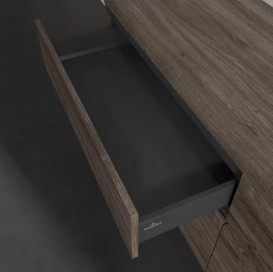 Тумба під раковину Villeroy & Boch Collaro 160х50 см ДСП кам'яний дуб C05100RK