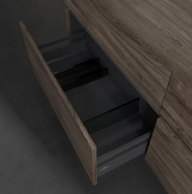 Тумба під раковину Villeroy & Boch Collaro 160х50 см ДСП кам'яний дуб C05100RK