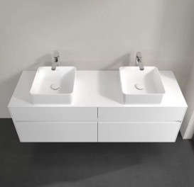 Тумба под раковину Villeroy & Boch Collaro 160х50 см ДСП матовый белый C05200MS