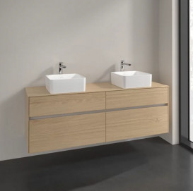 Тумба под раковину Villeroy & Boch Collaro 160х50 см ДСП северный дуб C05200VJ