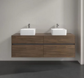 Тумба під раковину Villeroy & Boch Collaro 160х50 см ДСП дуб аризона C05200VH