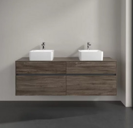 Тумба под раковину Villeroy & Boch Collaro 160х50 см ДСП каменный дуб C05200RK