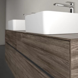 Тумба под раковину Villeroy & Boch Collaro 160х50 см ДСП каменный дуб C05200RK