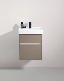 Тумба под раковину Villeroy & Boch Collaro 46х37,4 см с подсветкой ДСП трюфель серый C006B0VG