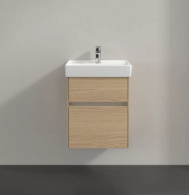 Тумба под раковину Villeroy & Boch Collaro 46х37,4 см с подсветкой ДСП северный дуб C006B0VJ