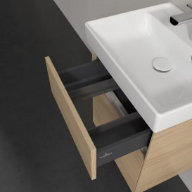 Тумба под раковину Villeroy & Boch Collaro 46х37,4 см с подсветкой ДСП северный дуб C006B0VJ