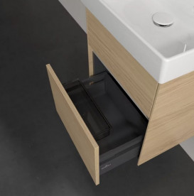 Тумба под раковину Villeroy & Boch Collaro 46х37,4 см с подсветкой ДСП северный дуб C006B0VJ