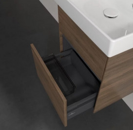 Тумба під раковину Villeroy & Boch Collaro 46х37,4 см з підсвічуванням ДСП дуб аризона C006B0VH