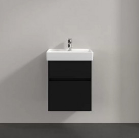 Тумба під раковину Villeroy & Boch Collaro 46х37,4 см із підсвічуванням МДФ чорний матовий лак C006B0PD
