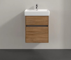 Тумба под раковину Villeroy & Boch Collaro 46х37,4 см с подсветкой ДСП дуб канзас C006B0RH