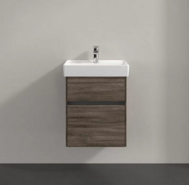 Тумба під раковину Villeroy & Boch Collaro 46х37,4 см із підсвічуванням ДСП кам'яний дуб C006B0RK