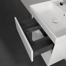 Тумба під раковину Villeroy & Boch Collaro 51х41,4 см із підсвічуванням ДСП матовий білий C007B0MS