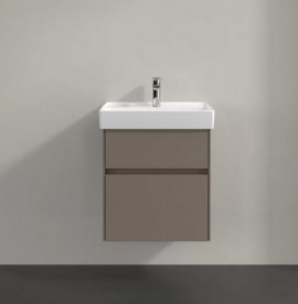 Тумба під раковину Villeroy & Boch Collaro 51х41,4 см з підсвічуванням ДСП сірий трюфель C007B0VG