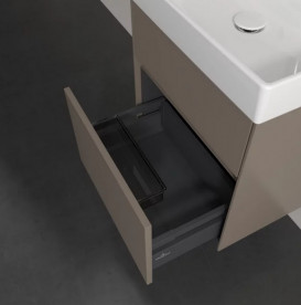 Тумба під раковину Villeroy & Boch Collaro 51х41,4 см з підсвічуванням ДСП сірий трюфель C007B0VG