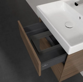 Тумба под раковину Villeroy & Boch Collaro 51х41,4 см с подсветкой ДСП дуб аризона C007B0VH