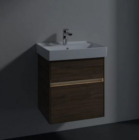 Тумба под раковину Villeroy & Boch Collaro 51х41,4 см с подсветкой ДСП дуб аризона C007B0VH