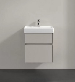 Тумба під раковину Villeroy&Boch Collaro 51х41,4 см з підсвічуванням ДСП м'який сірий C007B0VK