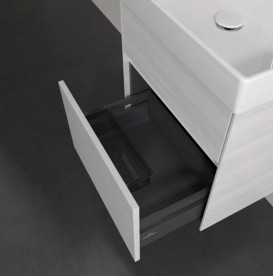 Тумба під раковину Villeroy & Boch Collaro 51х41,4 см із підсвічуванням ДСП біле дерево C007B0E8