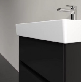 Тумба під раковину Villeroy & Boch Collaro 51х41,4 см із підсвічуванням МДФ чорний матовий лак C007B0PD