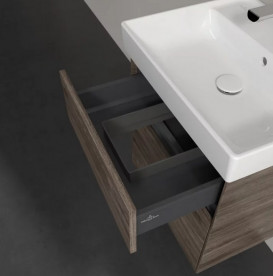 Тумба під раковину Villeroy & Boch Collaro 51х41,4 см з підсвічуванням ДСП кам'яний дуб C007B0RK