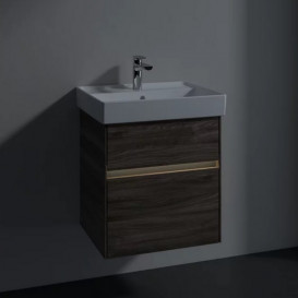 Тумба під раковину Villeroy & Boch Collaro 51х41,4 см з підсвічуванням ДСП кам'яний дуб C007B0RK