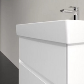 Тумба під раковину Villeroy & Boch Collaro 55,4х44,4 см із підсвічуванням МДФ матовий білий C008B0MS